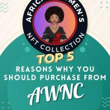 Top 5 Reasons Why You Should Invest in The African Women’s NFT Collection (AWNC)